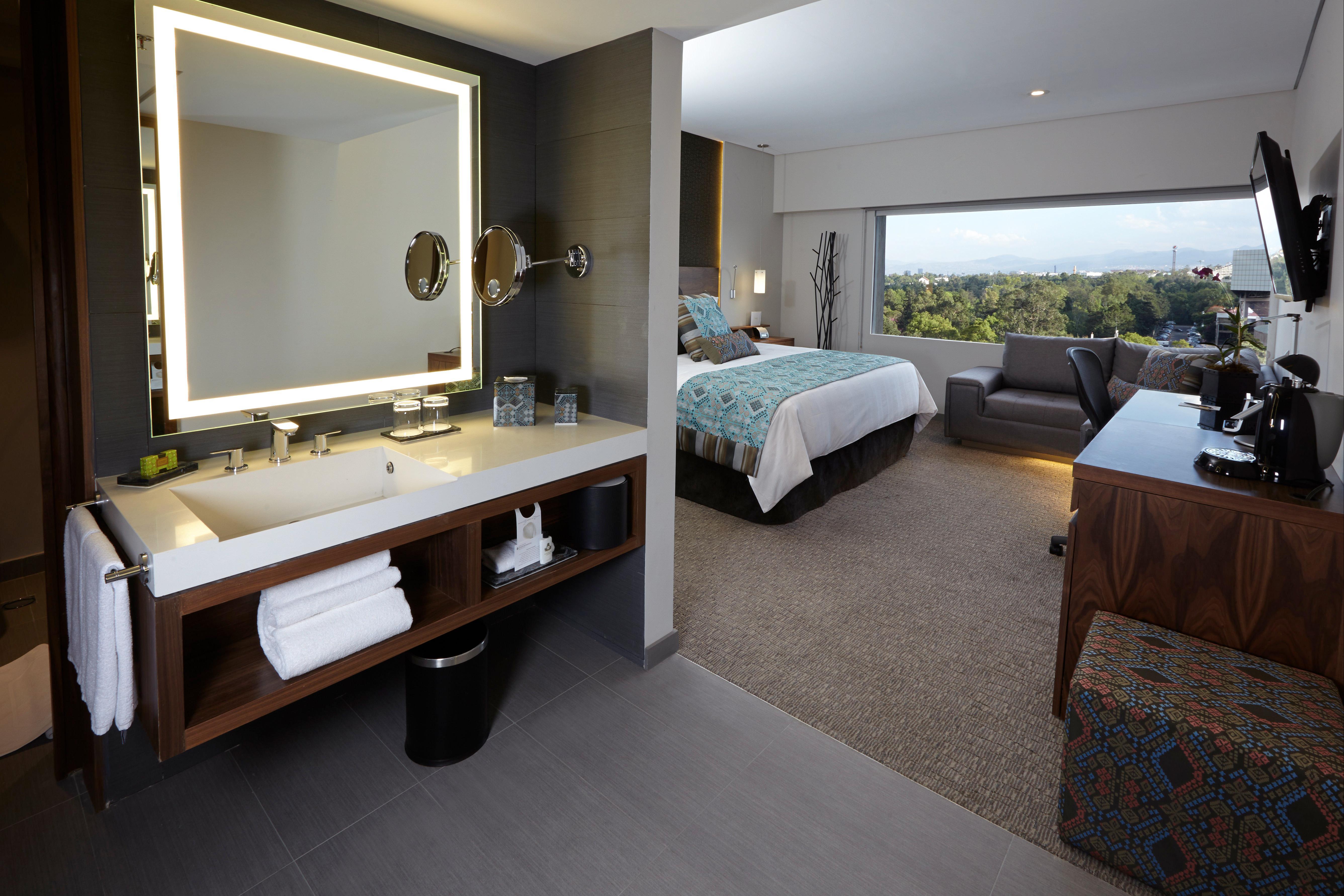 Presidente Intercontinental Mexico City By Ihg Dış mekan fotoğraf A guest room at the hotel