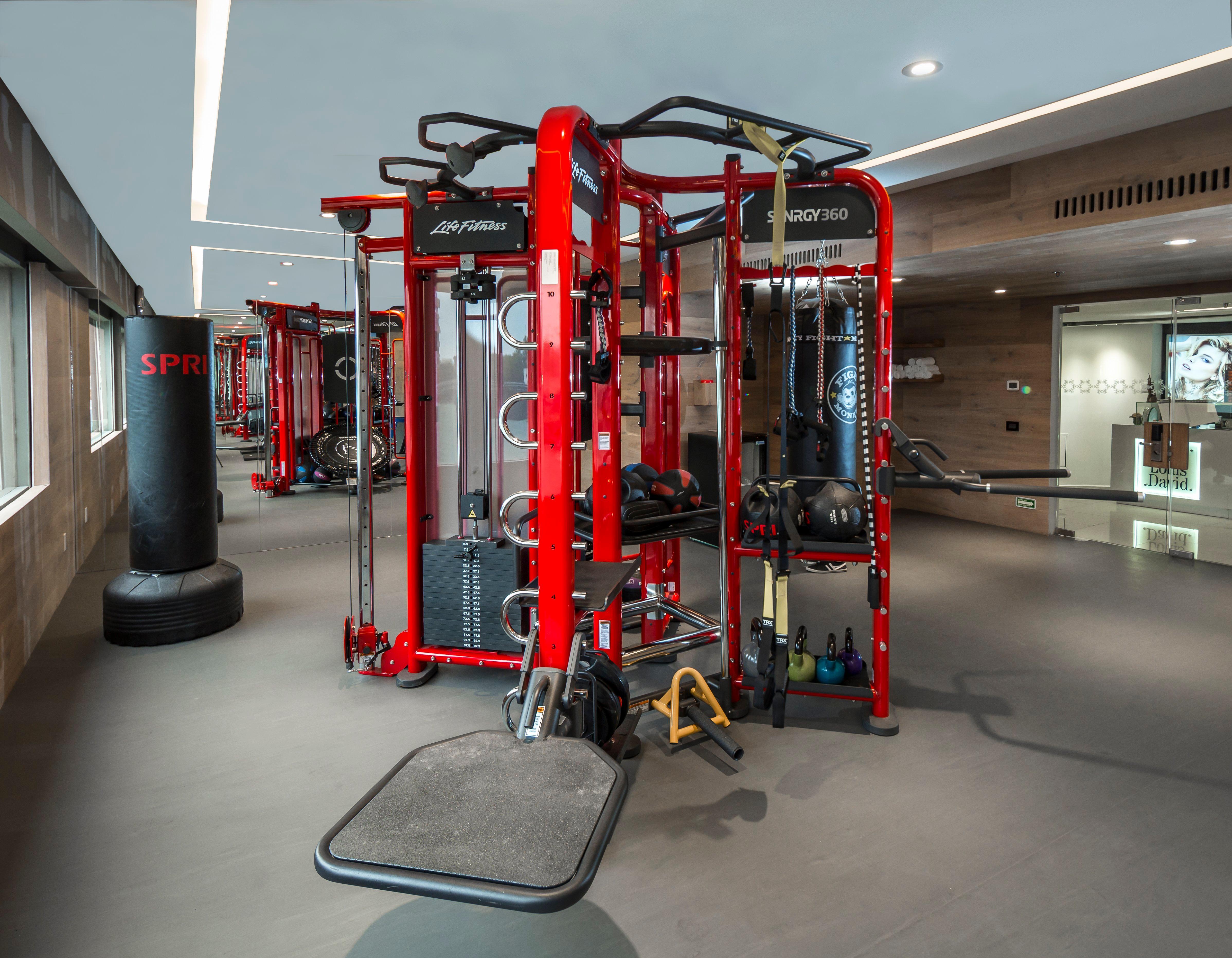Presidente Intercontinental Mexico City By Ihg Dış mekan fotoğraf The gym at the 2018 edition of the World Economic Forum