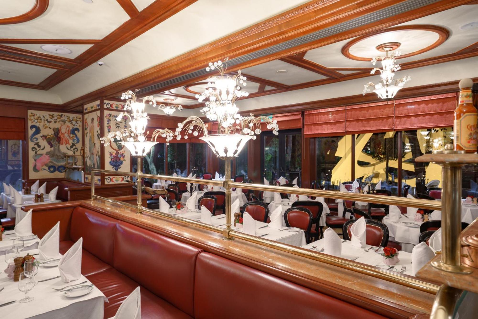 Presidente Intercontinental Mexico City By Ihg Dış mekan fotoğraf The interior of the restaurant
