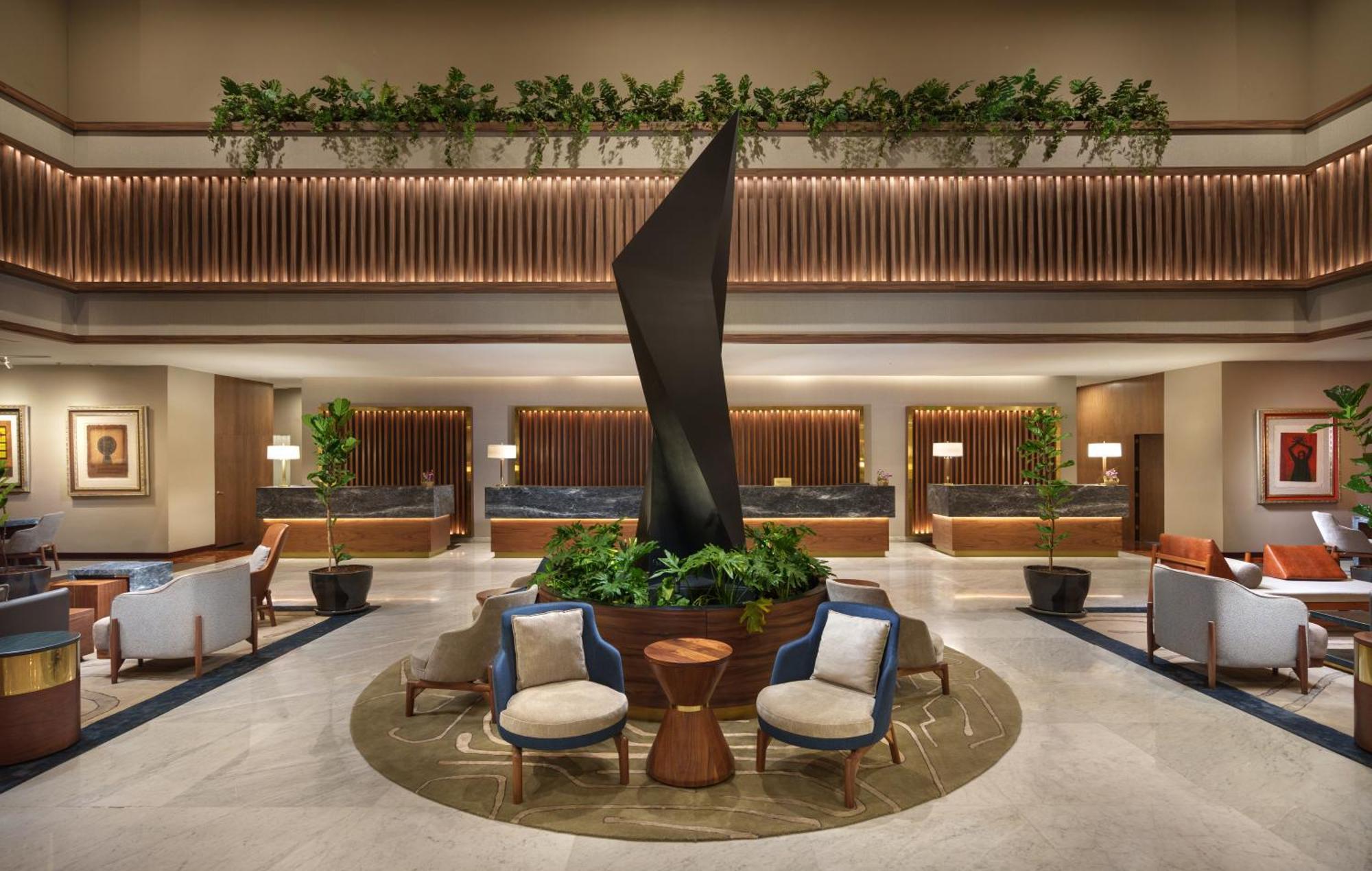 Presidente Intercontinental Mexico City By Ihg Dış mekan fotoğraf The lobby of the hotel