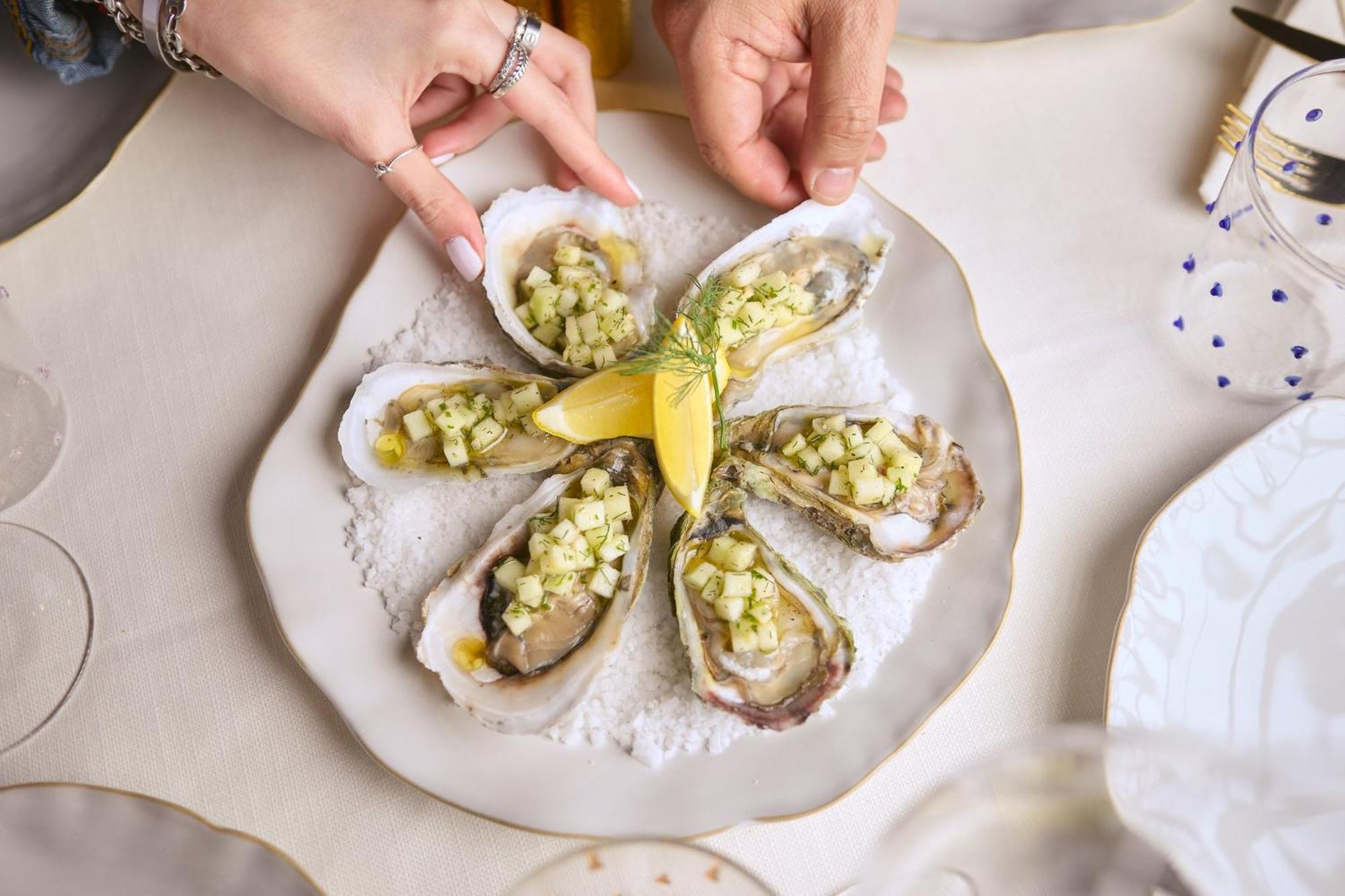 Presidente Intercontinental Mexico City By Ihg Dış mekan fotoğraf Oysters Rockefeller